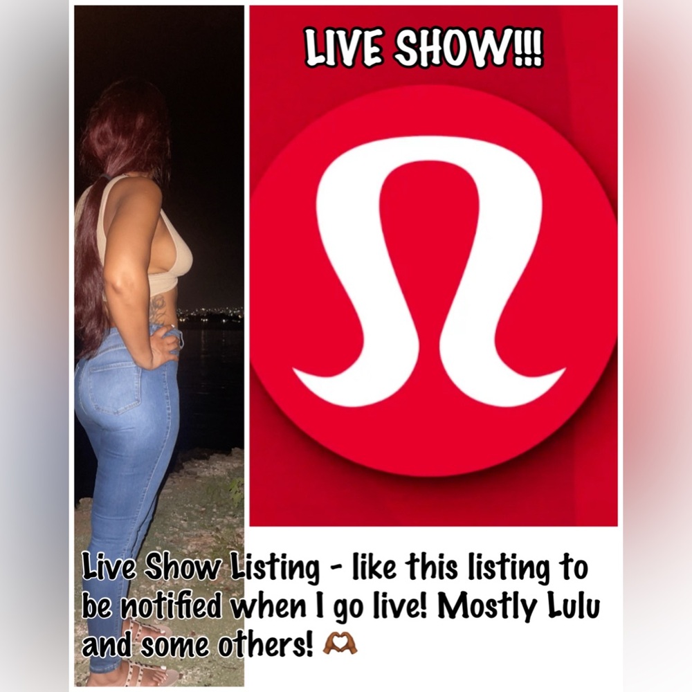 LIVE SHOW LISTING - BE NOTIFIED WHEN I GO LIVE Message me with unlisted requests